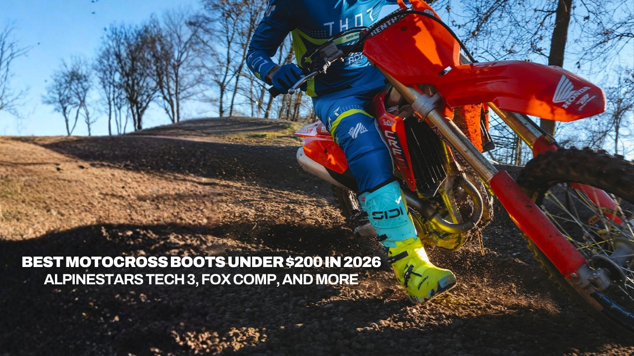 Best Motocross Boots Under $200 for 2026 | BTO Sports Best Motocross Boots Under $200 for 2026 | BTO Sports