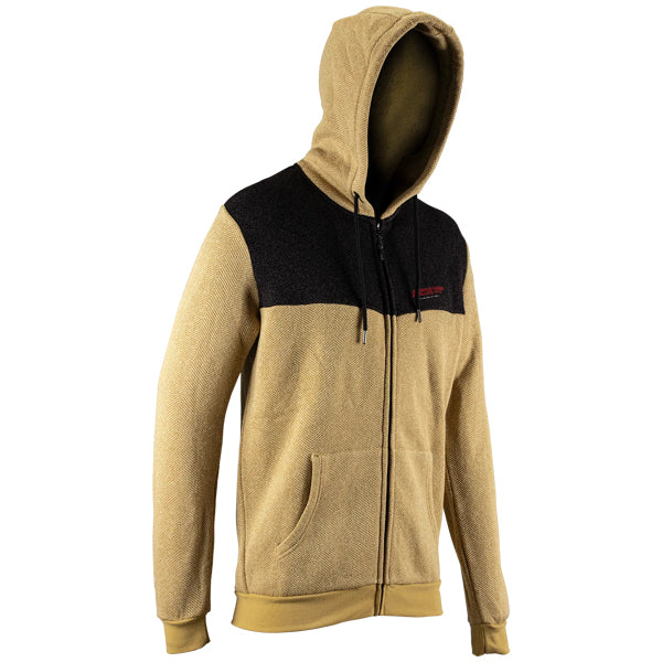 5026081771 - Leatt - Tech Zip Hoodie - colors: Black, Brass Brown - sizes: XL product photo - alternate view