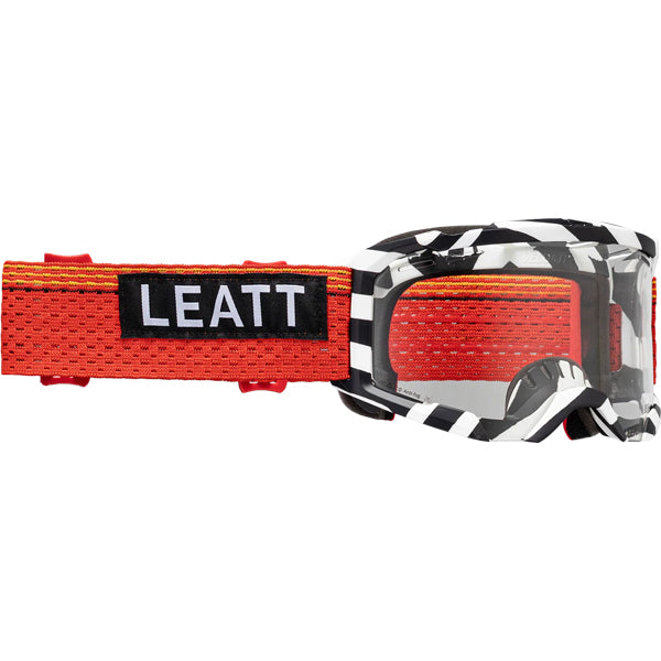 8024110170 - Leatt - Velocity 4.0 X-Flow Goggles (MTB) - colors: Lager Yellow - Clear 83 VLT, Stripe Black/White - Clear 83 VLT, Timber Brown - Clear 83 VLT pro