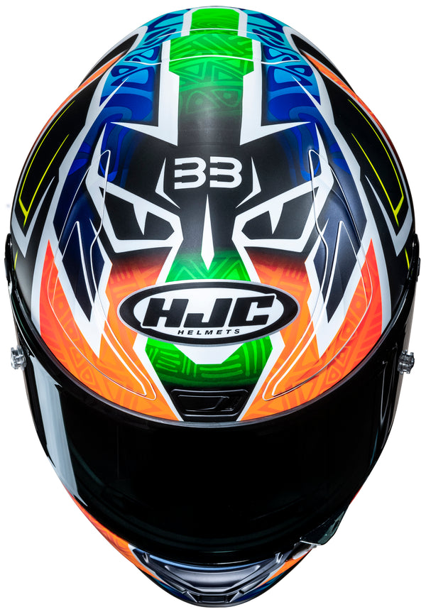 studio product photo of HJC SKU 809262704, sizes XS, SM, MD, LG, XL for motorcycle helmet, street bike, full-face helmet, and powersports use.