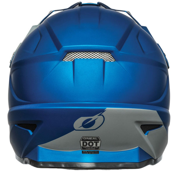 Catalog studio image of O'Neal, 1 Series Solid Helmet, SKU 0632-101, color options Black/Pink, Black, Blue, Red, sizes XS–2X