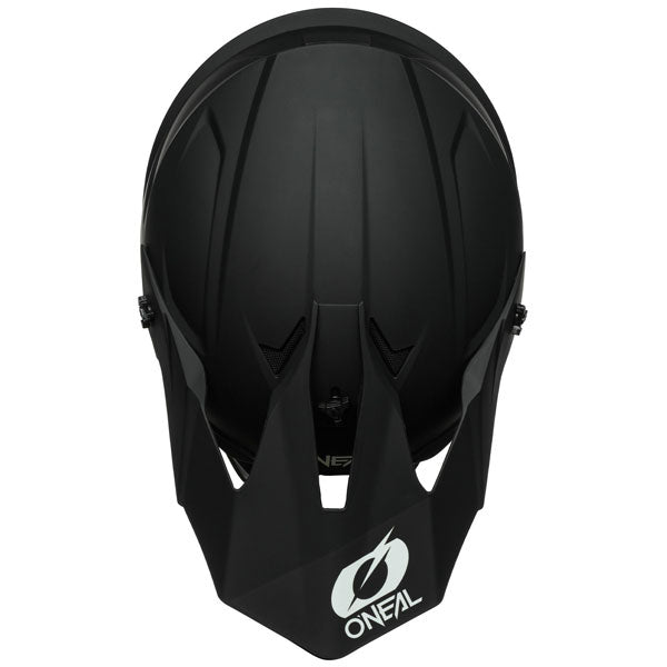 High-resolution studio image of O'Neal, 1 Series Solid Helmet, SKU 0632-174, color options Black/Pink, Black, Blue, Red, sizes XS–2X