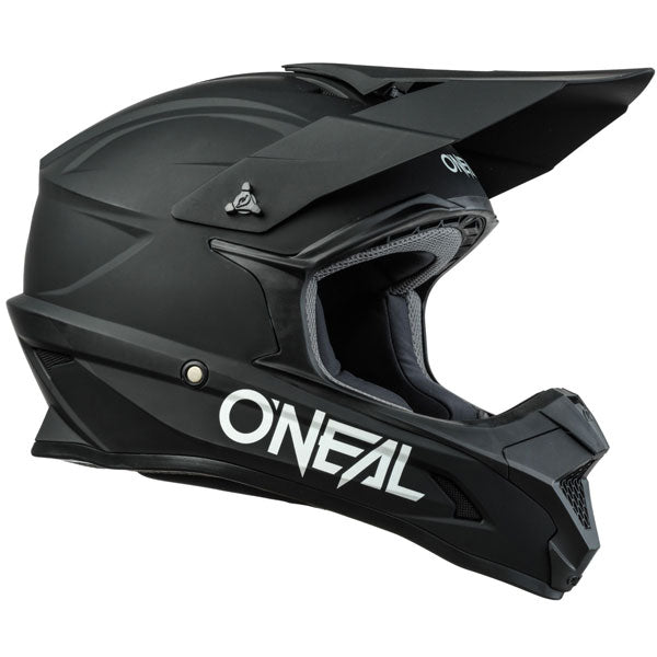 Studio image highlighting O'Neal, 1 Series Helmet (Youth), SKU 0632-204, color options Black, sizes Y-SM, Y-MD, Y-LG, Y-XL