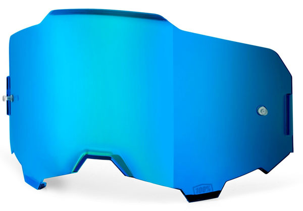 Catalog studio image of 100%, Armega Goggle Lens, Tear-Off Accessories, Goggle Tear-Offs, SKU 5804710200, color options Blue Lens, Yellow Lens, Smoke Lens, Clear Lens, Dark Smoke Lens, Persimmon Lens, Red Mirror Lens, Silver Mirror Lens and more