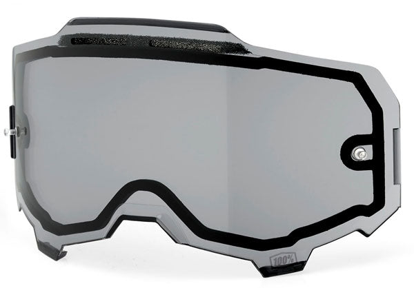 Clean studio photo on a white background of 100%, Armega Goggle Lens, Tear-Off Accessories, Goggle Tear-Offs, SKU 610-6020, color options Blue Lens, Yellow Lens, Smoke Lens, Clear Lens, Dark Smoke Lens, Persimmon Lens, Red Mirror Lens, Silver Mirror Lens and more