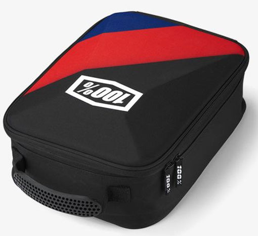 Studio image on a white background of 100%, Goggle Case, Goggle Bags, SKU 29000-00001, color options Valise, Crush, Cornerstone, Geo, Louis, Tech
