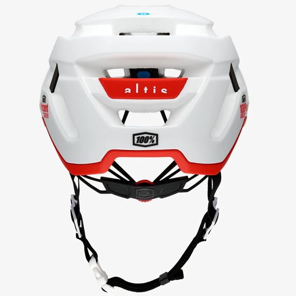 Studio image on a white background of 100%, Altis Helmet (MTB), SKU 01510116, color options White, Black, Grey, Camo, Tan, sizes XS/S, S/M, L/XL, Designed for Mountain Bike, BMX and E-Bike riders