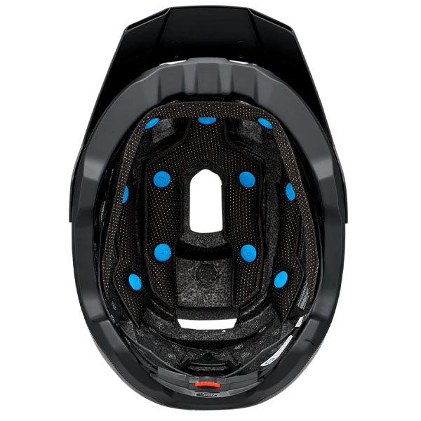 Clean studio photo on a white background of 100%, Altis Helmet (MTB), color options White, Black, Grey, Camo, Tan, sizes XS/S, S/M, L/XL, Designed for Mountain Bike, BMX and E-Bike riders