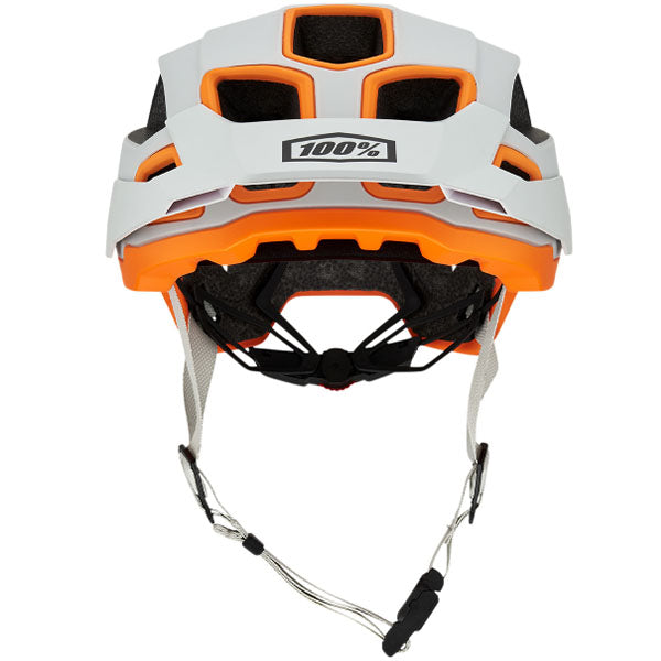 Product photo of 100%, Altec with Fidlock Helmet (MTB), color options White, Black, Gray, Red, Light Gray, Navy, Orange, sizes XS/S, S/M, L/XL, Designed for Mountain Bike, BMX and E-Bike riders
