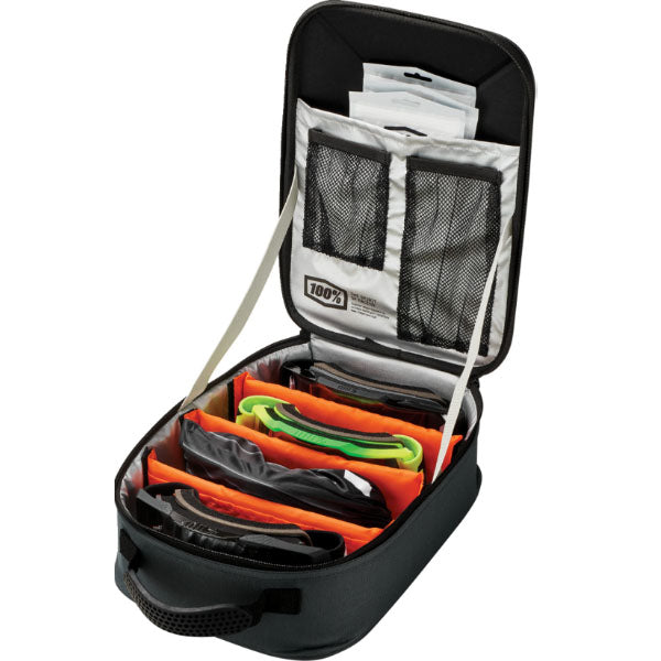 Catalog studio image of 100%, Goggle Case, Goggle Bags, SKU 35120296, color options Valise, Crush, Cornerstone, Geo, Louis, Tech