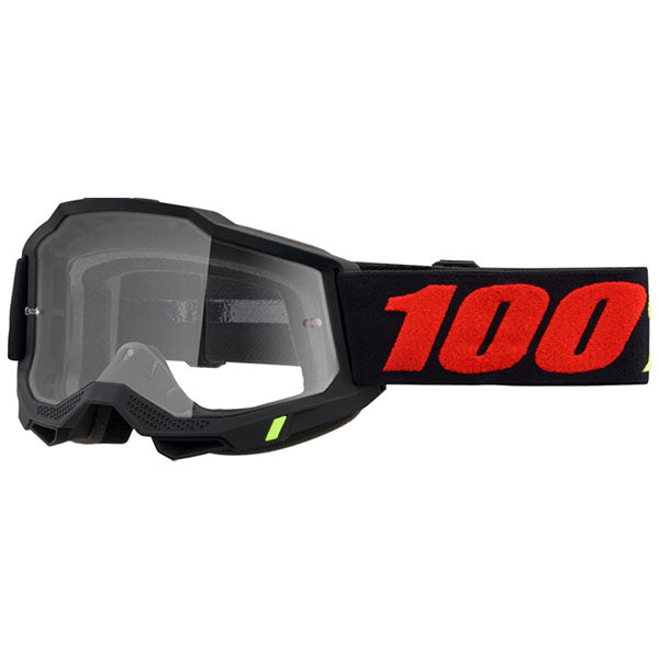 Studio photo of 100%, Accuri 2.0 Goggle (Clear Lens), Goggles, SKU 26013272, color options 2028, Fairbanks, Samba, Torken, Yumiko, Ferran, Matigofun, Schrute and more