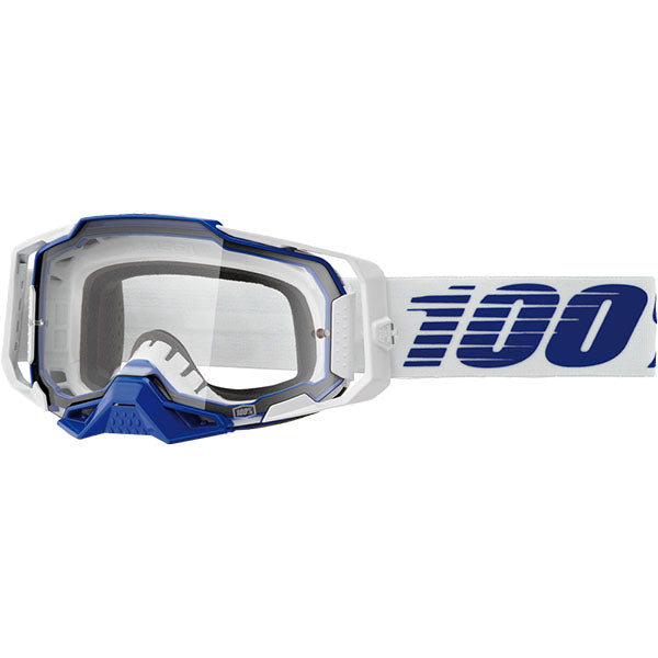 Product photo of 100%, Armega Goggle w/ Clear Lens, Goggles, SKU 610-5183, color options Viggo, Furious, Klein, Albar, Esterel, Fargo, Blue, Livingaad and more