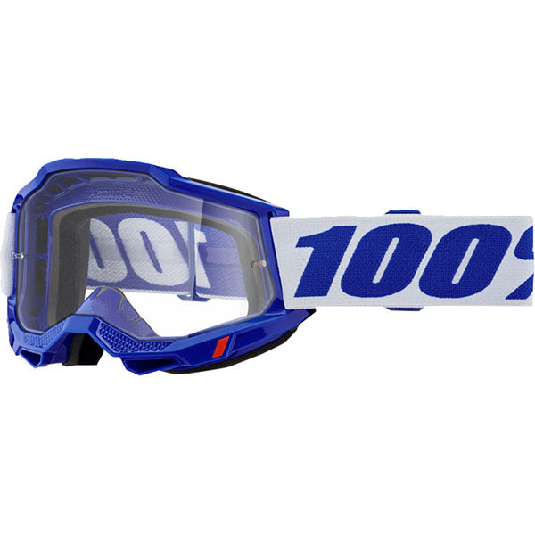 Studio image on a white background of 100%, Accuri 2.0 Goggle (Clear Lens), Goggles, SKU 610-5202, color options 2028, Fairbanks, Samba, Torken, Yumiko, Ferran, Matigofun, Schrute and more