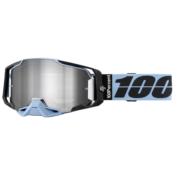 Clean studio photo on a white background of 100%, Armega Goggle (Mirror Lens), Goggles, SKU 26013715, color options Furious, Mirror Silver Lens, Klein, Mirror True Gold Lens, Viggo, Mirror Flash Silver Lens, C-Bad, Mirror Red Lens, Red, Mirror Red Lens, Corbin, Mirror Red/Blue Lens, Oversized Deep Red, Mirror Flash Silver Lens, CW2, Mirror Red Lens and more