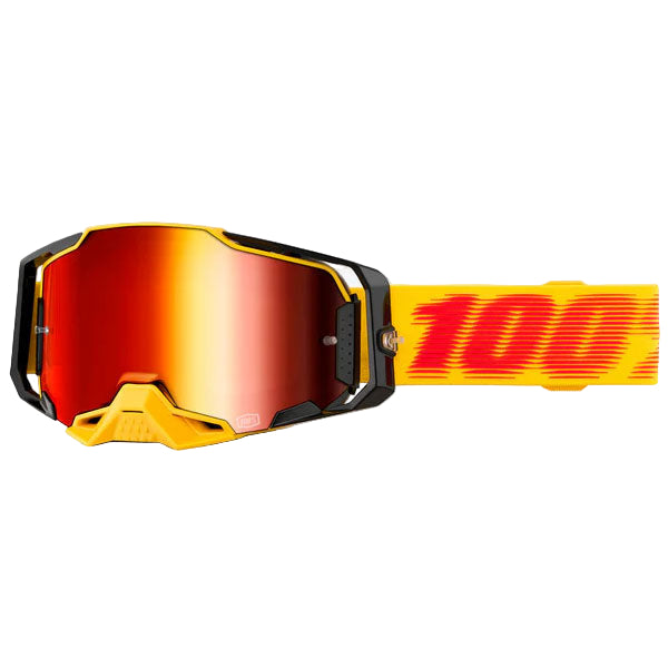 Clean studio photo on a white background of 100%, Armega Goggle (Mirror Lens), Goggles, SKU 26013717, color options Furious, Mirror Silver Lens, Klein, Mirror True Gold Lens, Viggo, Mirror Flash Silver Lens, C-Bad, Mirror Red Lens, Red, Mirror Red Lens, Corbin, Mirror Red/Blue Lens, Oversized Deep Red, Mirror Flash Silver Lens, CW2, Mirror Red Lens and more