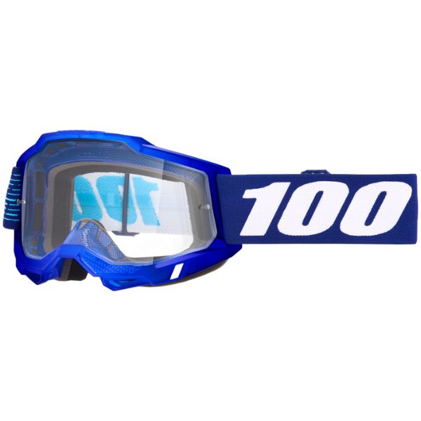 Studio product photo on a neutral background of 100%, Accuri 2.0 Goggle (Clear Lens), Goggles, SKU 610-5358, color options 2028, Fairbanks, Samba, Torken, Yumiko, Ferran, Matigofun, Schrute and more