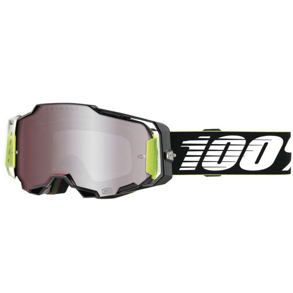 Clean studio photo on a white background of 100%, Armega Goggle w/ HiPER Lens, Goggles, SKU 26013132, color options Crenshaw, HiPER Mirror Purple Lens, United, HiPER Mirror Red/Blue Lens, Acosta, HiPER Mirror Silver Lens, Glory, HiPER Mirror Red Lens, X-Ray, HiPER Mirror Silver Lens, Kloug, HiPER Mirror Dark Red Lens, Blacktail, HiPER Mirror Silver Lens, Racr, HiPER Mirror Silver Lens and more