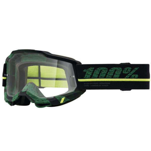 Studio image on a white background of 100%, Accuri 2.0 Goggle (Clear Lens), Goggles, SKU 26013093, color options 2028, Fairbanks, Samba, Torken, Yumiko, Ferran, Matigofun, Schrute and more