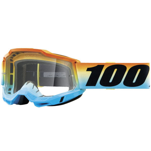Product photo of 100%, Accuri 2.0 Goggle (Clear Lens), Goggles, SKU 26013092, color options 2028, Fairbanks, Samba, Torken, Yumiko, Ferran, Matigofun, Schrute and more