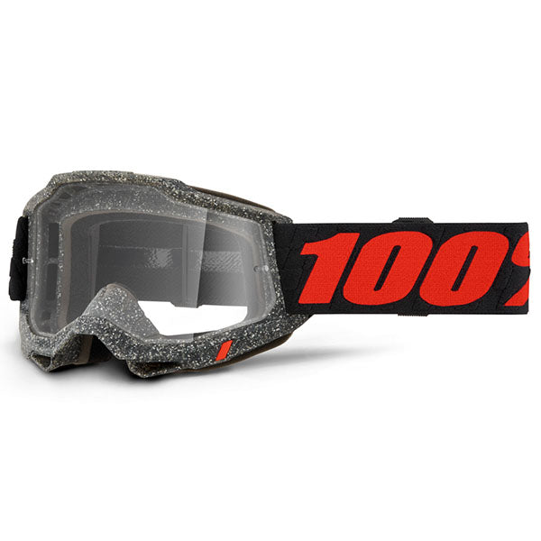 Studio photo of 100%, Accuri 2.0 Goggle (Clear Lens), Goggles, SKU 5641204500, color options 2028, Fairbanks, Samba, Torken, Yumiko, Ferran, Matigofun, Schrute and more