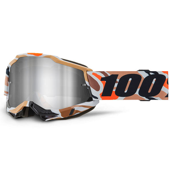 Clean studio photo on a white background of 100%, Accuri 2.0 Goggle (Mirror Lens), Goggles, SKU 5642204400, color options Fairbanks, Mirror True Gold Lens, Samba, Mirror Silver Lens, 2028, Mirror Blue Lens, Yumiko, Mirror Silver Lens, Torken, Mirror Red Lens, Risland, Mirror True Gold Lens, Razza, Mirror Silver Lens, Neon Yellow, Mirror Silver Lens and more