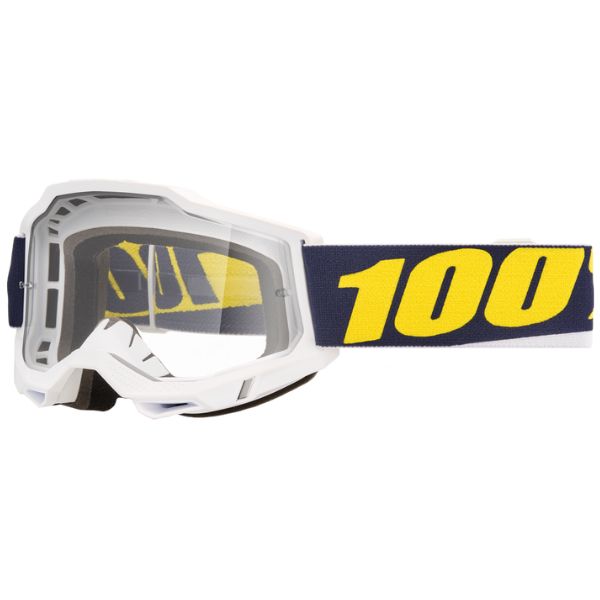 Studio image on a white background of 100%, Accuri 2.0 Goggle (Clear Lens), Goggles, SKU 610-5330, color options 2028, Fairbanks, Samba, Torken, Yumiko, Ferran, Matigofun, Schrute and more
