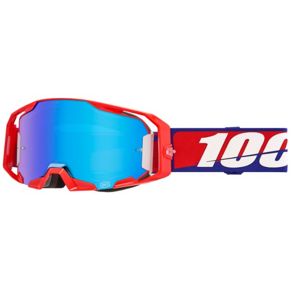 Clean studio photo on a white background of 100%, Armatic Goggle (Mirror Lens), Goggles, SKU 610-5338, color options Turo, Mirror Silver Lens, Toyoko, Mirror Purple Lens, Caldwell, Mirror Red Lens, Black, Mirror Flash Silver Lens, Polarity, Mirror Silver Lens, Blue, Mirror Blue Lens, Best, Mirror Blue Lens, Neon Orange, Mirror Flash Silver Lens and more