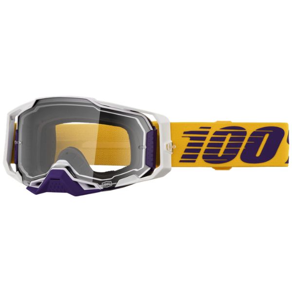 100% Armega Goggle w/ Clear Lens in Difenbak SKU 610-5389