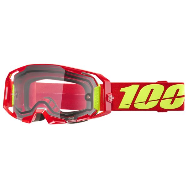 100% - Armatic Enduro Goggles (Clear Lens) riding goggles product shown from another angle sku 610-5412 - alternate view