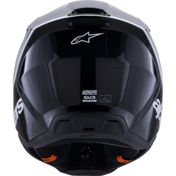 01109002, Alpinestars, S-M3 Radium Helmet, Black/Red Fluo/White Glossy, Gray/Black/Yellow Fluo Matte, Black/White/Gray Glossy, Sizes XS, SM, MD, LG, XL product photo