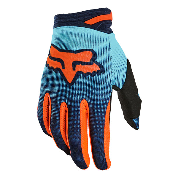 Product image of 180 Oktiv Glove Aqua 1 b072658a fc5f 4acc 8f96 c3ccdd5fdbb8 motocross gloves showing fit, construction, and colorway | Available at BTO Sports