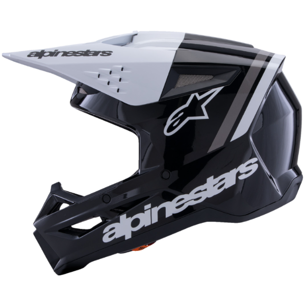 01108998, Alpinestars, S-M3 Radium Helmet, Black/Red Fluo/White Glossy, Gray/Black/Yellow Fluo Matte, Black/White/Gray Glossy, Sizes XS, SM, MD, LG, XL product photo