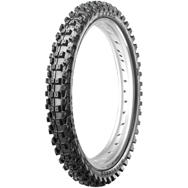 High-resolution studio image of Maxxis - Maxxcross MX-IH Tires; showing overall shape and visible design details; SKU 870-81; Colors: Front, Rear