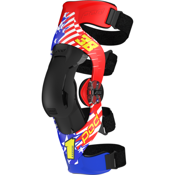Pod MX - K4 2.0 Dangerboy Limited Edition 2 Knee Brace (Pair) (Youth)