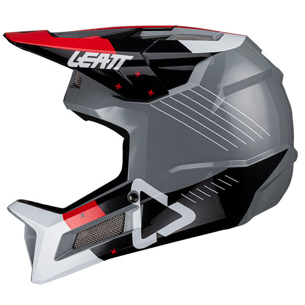 Detailed product image of Leatt, V23 Gravity 2.0 Helmet (MTB) Mountain Bike in LG, Colors: 2X, LG, MD, SM, XL, XS, Sizes: Camo, Stealth, Titanium, Woody, Zombie, SKU: 1023014001