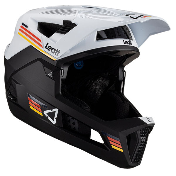 Detailed product image of Leatt, V23 Enduro 4.0 Helmet (MTB) Mountain Bike, Colors: Pine, Stealth, Suede, White, Sizes: LG, MD, SM, SKU: 1023014452