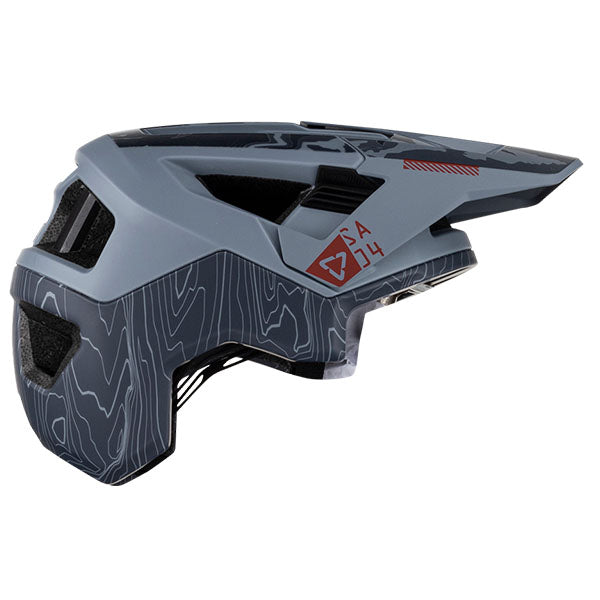 Studio product image of Leatt, V23 AllMtn 4.0 Helmet, Colors: Flame, Pine, Stealth, Titanium, Sizes: LG, MD, SM