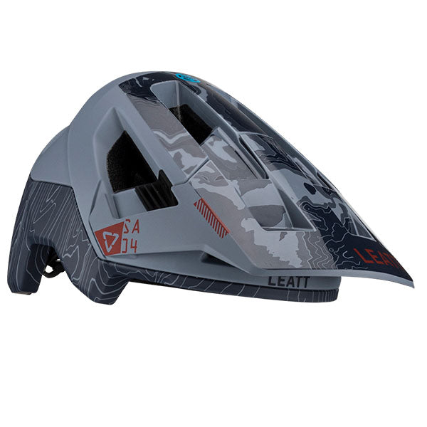 Image showing Leatt, V23 AllMtn 4.0 Helmet, Colors: Flame, Pine, Stealth, Titanium, Sizes: LG, MD, SM