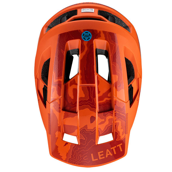 Studio product image of Leatt, V23 AllMtn 4.0 Helmet, Colors: Flame, Pine, Stealth, Titanium, Sizes: LG, MD, SM
