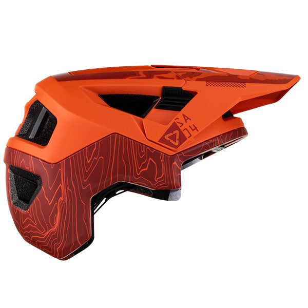 Image showing Leatt, V23 AllMtn 4.0 Helmet in Titanium, Colors: Flame, Pine, Stealth, Titanium, Sizes: LG, MD, SM