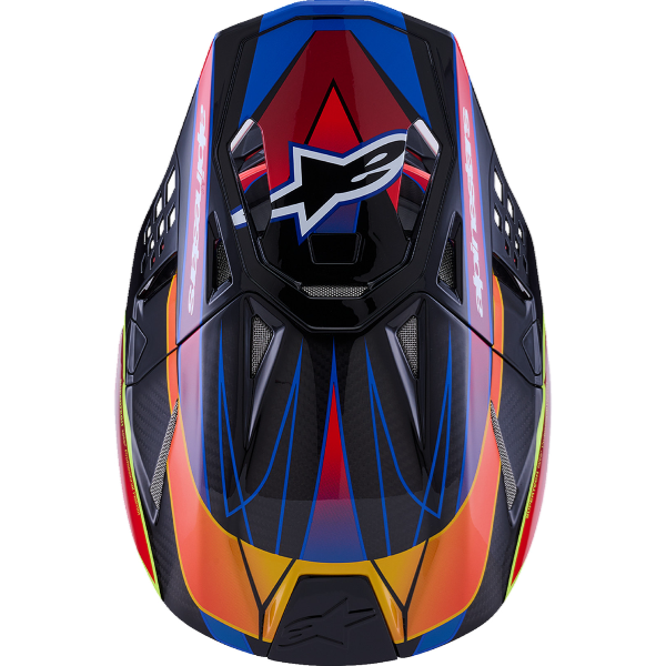 482-00186X, Alpinestars, Supertech M10 Era Helmet, Gold/Yellow/Rio Red Glossy, Pink/violet/Yellow Fluo Glossy, Blue/Red/Yellow Fluo Glossy, Sizes product photo