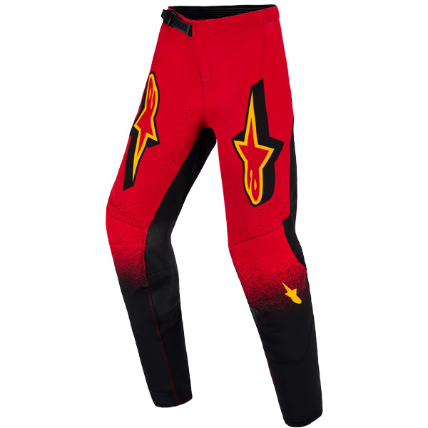 3740726-3175-26, Alpinestars, Supertech Scenz Pants (Youth), Purple/Yellow Fluo, Red/Black/Yellow, Sizes Y-22, Y-24, Y-26, Y-28 product photo
