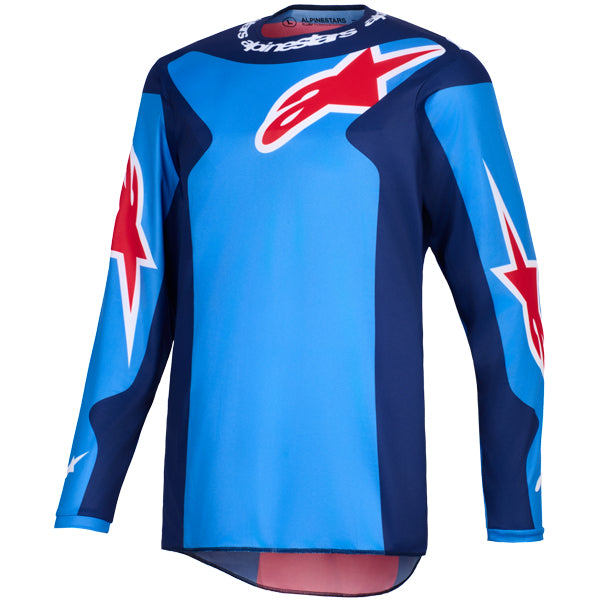 3761126-3176-L, Alpinestars, Fluid Grid Jersey, Red/Black/Purple, Blue/Red, Black/Light Gray/Purple, Orange/UCLA Blue, Sizes SM, MD, LG, XL product photo