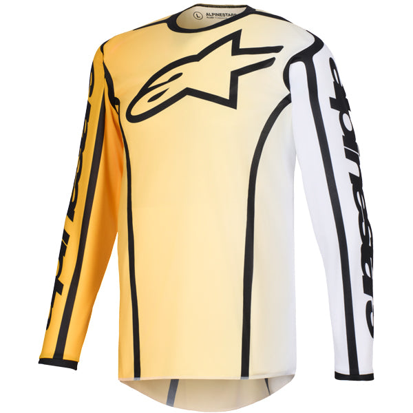3761226-106-M, Alpinestars, Fluid Apex Jersey, Multicolor, Black/Gray, Red/White, Yellow/Black, Blue/Yellow Fluo, Sizes SM, MD, LG, XL product photo