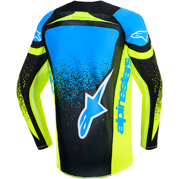 3770826-7268-M, Alpinestars, Supertech Nomur Jersey (Youth), Dark Navy/Yellow Fluo/UCLA Blue, Orange/Yellow/Pink, Sizes Y-SM, Y-MD, Y-LG, Y-XL product photo