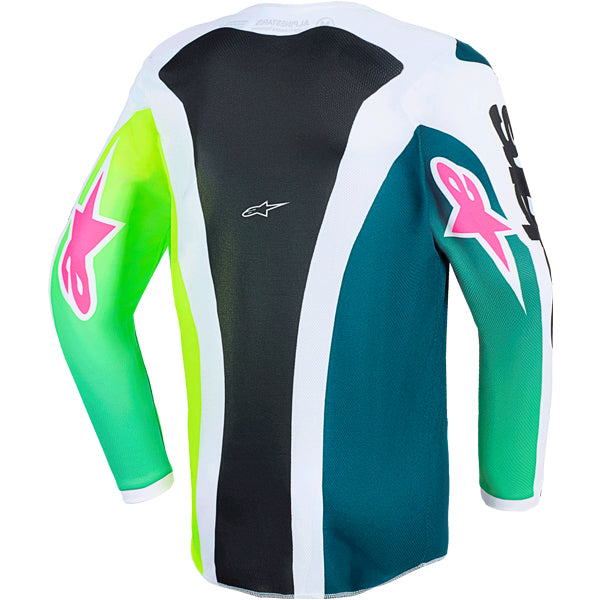 3771126-7262-M, Alpinestars, Fluid Portl Jersey (Youth), Red/Light Gray/Dark/Gray, UCLA Blue/White, Green/White/Black, Sizes Y-SM, Y-MD, Y-LG product photo - alternate view