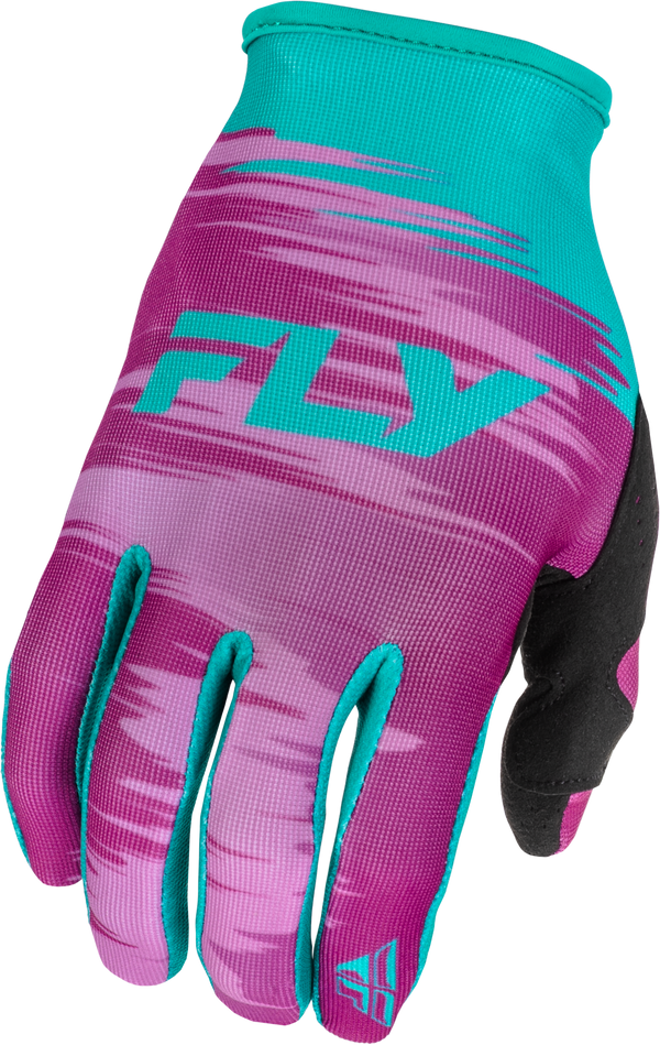 Fly Racing Lite Gloves (Girls) side view Sizes: Y-LG | Available at BTO Sports.