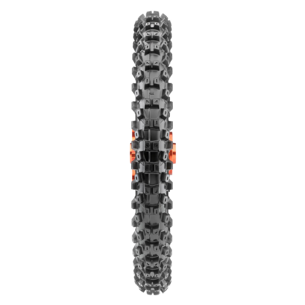 Studio photo on a white background of Maxxis - Maxxcross MX-IH Tires; showing overall shape and visible design details; SKU 870-81; Colors: Front, Rear