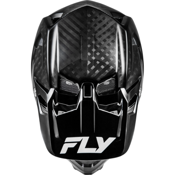 Product image of Fly Racing - WERX-R Carbon Helmet (MTB) SKU:73-9234M | Colors: Black Carbon | Sizes: SM–XL | Designed for Mountain Bike, BMX and E-Bike riders | Available at BTO Sports