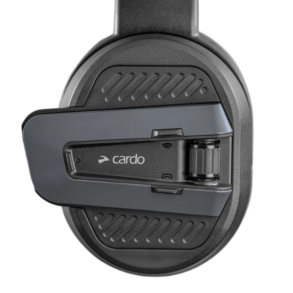 High-resolution studio image of Cardo System - Packtalk Edgephones Orv; showing overall shape and visible design details; SKU 1404010001